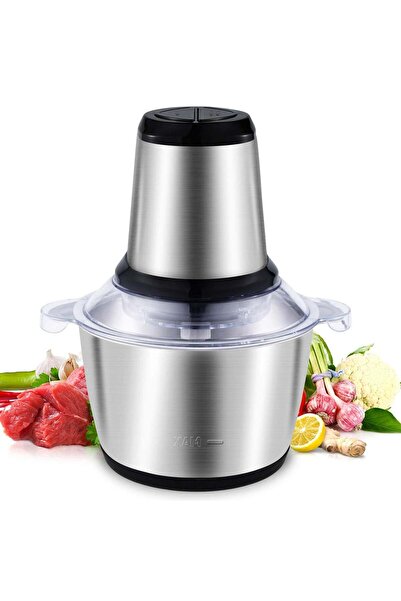 Promagg Electric chopper, 4 stainless steel blades, 3 speeds, 3L stainless st...
