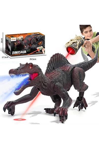 OEM Dinozaur Spinozaur Robot Telecomandat – Funcții 2-în-1 (Mers și Spray cu ...