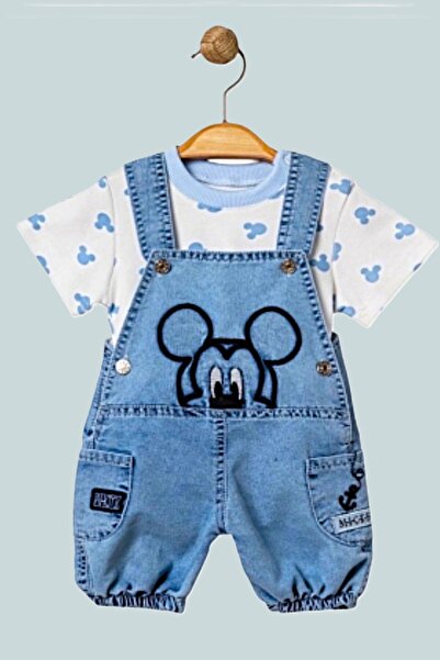 DeKuBaby Cute Character Toy, Toy Doll, Baby Jeans (Jeans) Salopet Overalls Se...