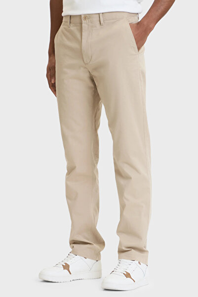Tommy Hilfiger Pamuklu Straight Fit Normal Bel Düz Paça Pantolon Erkek PANTOL...