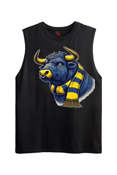 Rabona Fashion Yellow Navy Blue Spirit – Tricou/Tricou sport cu imprimeu cu f...