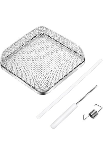 Arabest RV Furnace Vent Cover with Screen, 4.5x4.5 Stainless Steel Mesh, Inst...