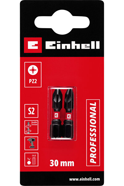 Einhell Accessory Pozidriv yıldız bits uç 30 mm PZ2 2 parça - 49132050