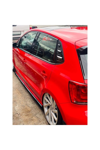 Tuning Vadisi Polo Mk6 Kelebek Cam Vizörü Kaplama Parlak Siyah 2018+