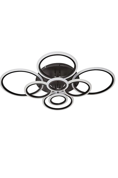 RFAN LED Chandelier, Model R9021-4+4, With Remote Control, 3 Light Types, 208...