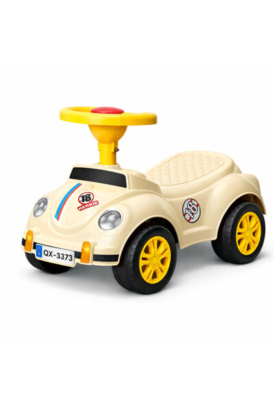 PROCART Mașinuță fără pedale, model retro, pentru copii 1-3 ani, 35x51x25 cm,...