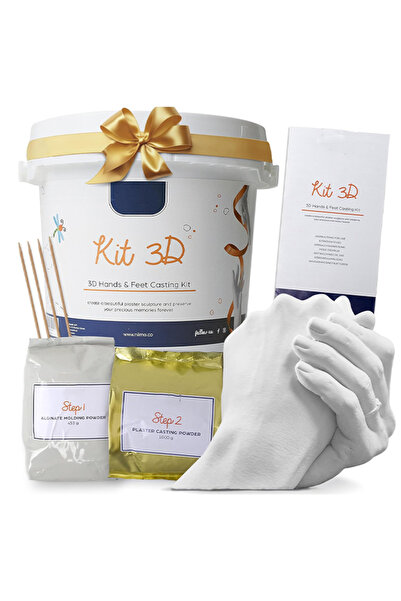 OEM Plaster Hand Casting Kit for Couples – DIY 3D Sculpture Set