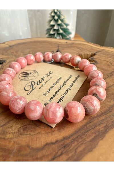 parze doğaltaş Rhodochrosite Natural Stone Bracelet