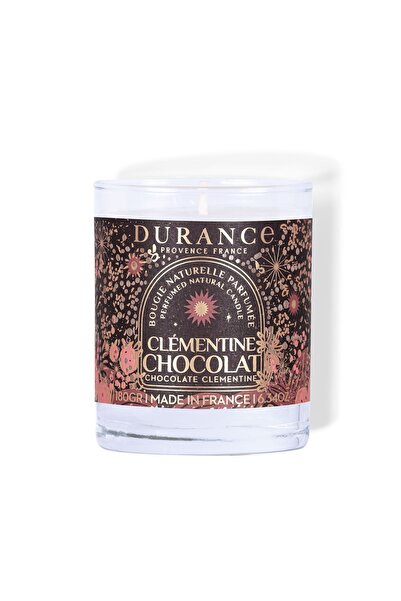 DURANCE Artisanal scented candle - Chocolate Clementine 180 gr