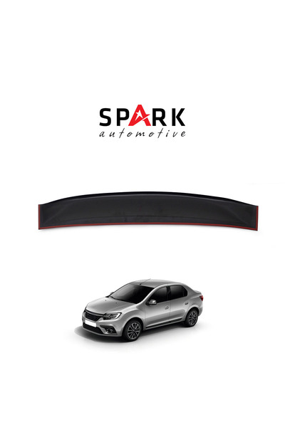 Spark Automotive Renault Symbol 2013- Yılı ve Sonrası Uyumlu Arka Cam Spoyler