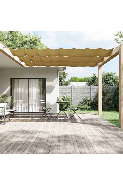 vidaxl Copertină verticală, bej, 100x800 cm, țesătură Oxford