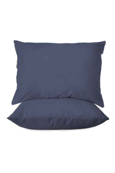 First Choice طقم غطاء وسادة من قطعتين مصنوع من القطن الساتان بنسبة 100%، 200 ...