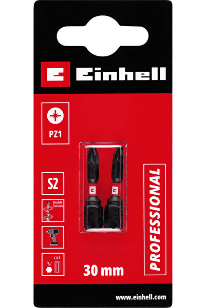 Einhell Accessory Pozidriv yıldız bits uç 30 mm PZ1 2 parça - 49132040