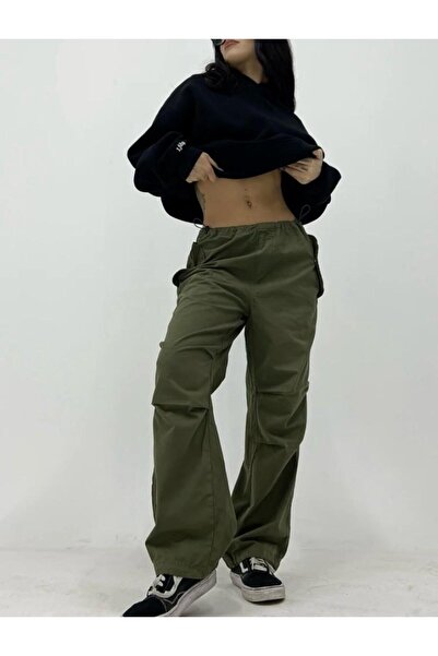 yesmoda Tactical Baggy Elastic Pants