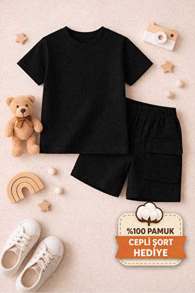 Mügerella Boy's 100% Cotton Basic T-Shirt – Comfortable Fit, Casual Summer Co...