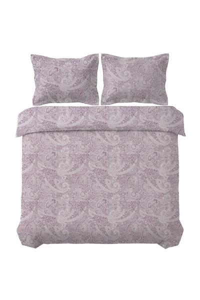 First Choice طقم غطاء لحاف مزدوج من نيفا مصنوع من القطن الساتان بنسبة 100%، 2...