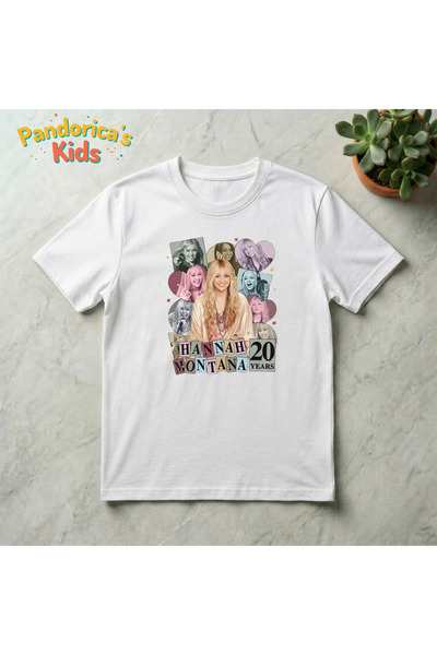 Grafftee Clothing Pandorica's Hannah Montana Miley Cyrus 20. Year Special Cot...