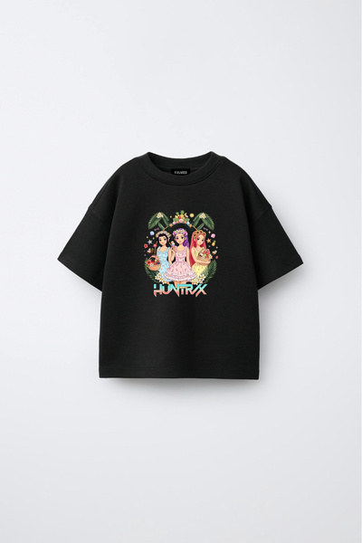 fasardi KPOP Ловци на демони Хънтрикс Зоуи Руми Мира Детска унисекс тениска с...