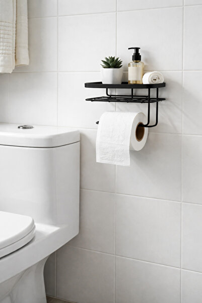 tnc tel ve metal ürünleri Ισχυρή αυτοκόλλητη μαύρη πολυτελής θήκη χαρτιού υγε...