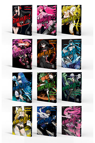 Athica Akame Keser Kitap Seti (12 Kitap)