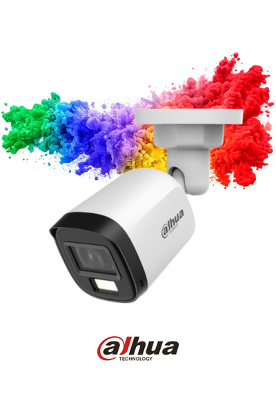 DAHUA HAC-B1A21P-U-IL-0360B 2MP Smart Dual Light 3.6mm Bullet Güvenlik Kamerası