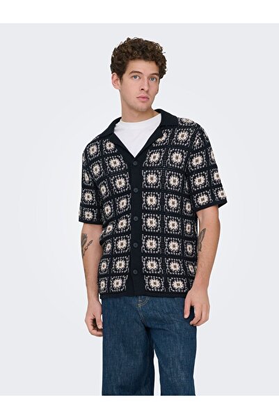 Only & Sons Gestrickter Rollkragen ONSBART Strickjacke