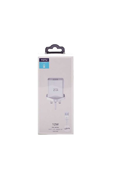 Totu Home Charger 12W + Lightning Cable