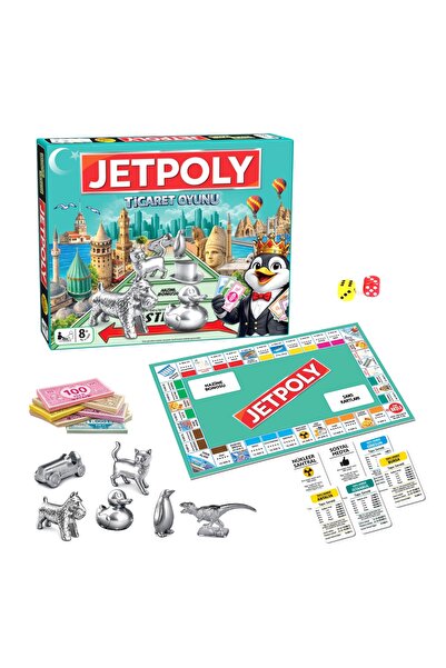 EA Oyuncak Klasik Emlak Ticaret Oyunu Yeni JETPOLLY Kutu oyunu serisi