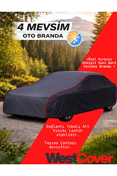 WestCover خيمة سيارة رينو كليو V من قماش فينليكس عالي الجودة (خياطة باللونين ...