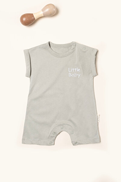 Vauva Nakışlı Tulum Yazlık Kısa Kollu Nakışlı ÇıtÇıtlı Tulum