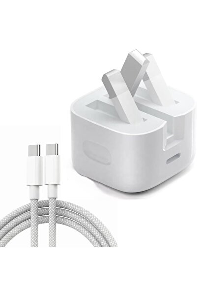 Generic 35W Fast USB C Power Adapter Plus Type C Cable for Iphone 17 16 15 Pr...