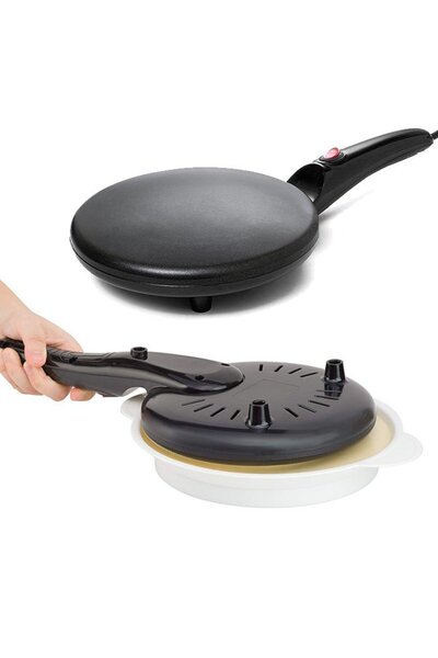 Promagg Tigaie electrică pentru clătite, 20 cm, cu strat antiaderent, control...