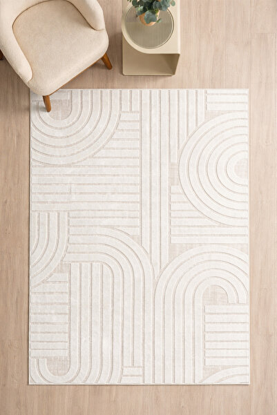 DEKOMOD Premium Soft Extra Soft Textured Furry Digital Printing Non-Slip Base...