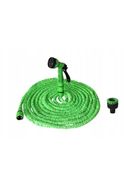 Trendily Λάστιχο κήπου, 15μ, με πιστόλι ποτίσματος, 7 τύποι ψεκασμού, πολύχρωμο