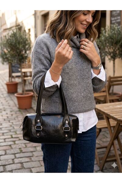 ORUÇOGLU baget omuz cantası astarlı