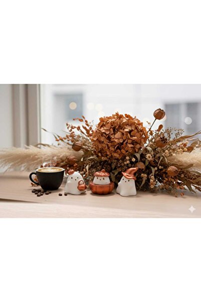 GeaTiful 3'lu Halloween Hayalet Balkabagi Set