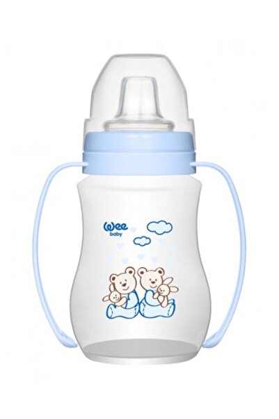 Wee Baby Pahar care nu curge cu maner 250 ml, cod 754, Wee baby,