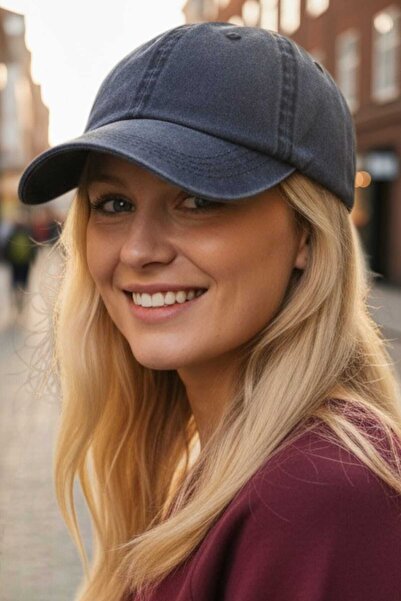 Uniquetrenders Șapcă de baseball ajustabilă, 100% bumbac, vintage, pentru femei