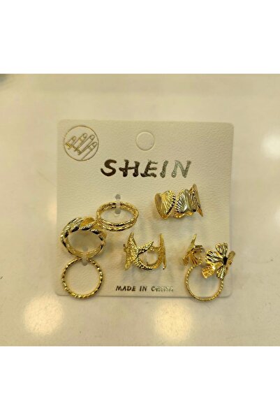 Vipfoni Adjustable Mixed Joint Multiple Ring Set -M4