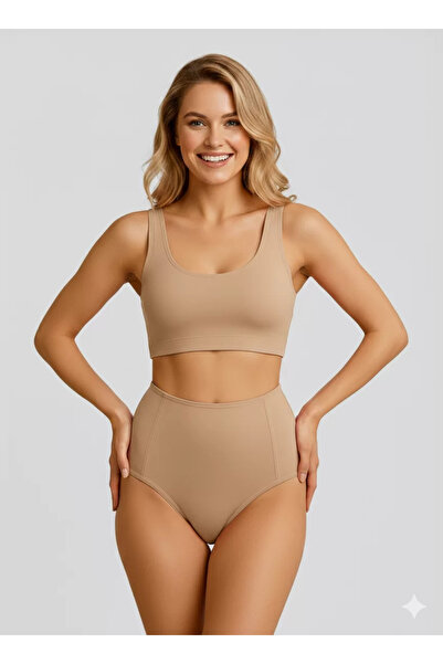 Sheviva Vizon Yüksek Bel Toparlayıcı Bikini Altı