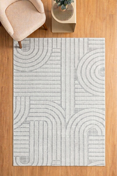 DEKOMOD سجادة فاخرة ناعمة للغاية ذات ملمس فروي وطباعة رقمية وقاعدة غير قابلة ...