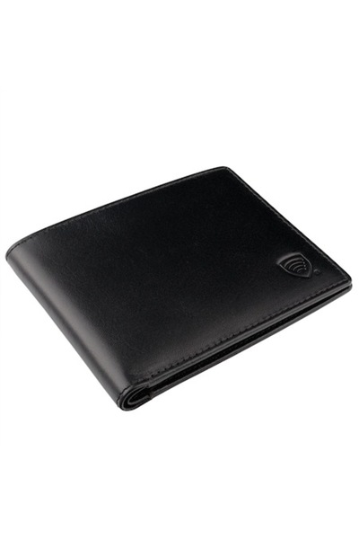 Leather Protecție ®   Portofel subțire cu protecție RFID