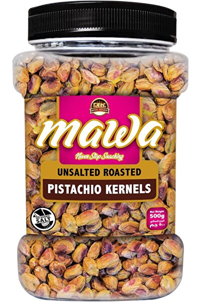 MAWA Unsalted Dry Roasted Pistachio Kernels 500g