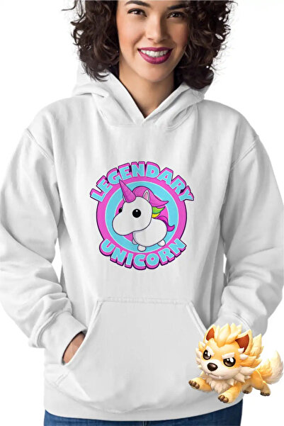 OEM Γυναικείο Φούτερ Adopt Me Roblox Θρυλικός Μονόκερος