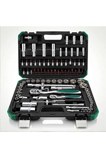 AutoFamily AUTO FAMILY Precision 94 Pcs Ratcheting Screwdriver & Socket Bit Set
