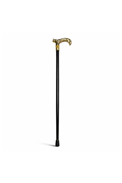 Depox Baston decorativ, DEPOX ® Metalic, 90 cm, Auriu/Negru