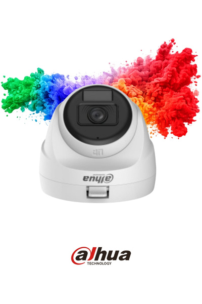 DAHUA HAC-T1A21P-U-IL 2MP Dome Kamera 1080P Smart Dual Light 25m Gece Görüş