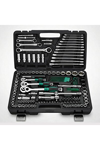AutoFamily AUTO FAMILY Precision 151 Pcs Ratcheting Screwdriver & Socket Bit Set