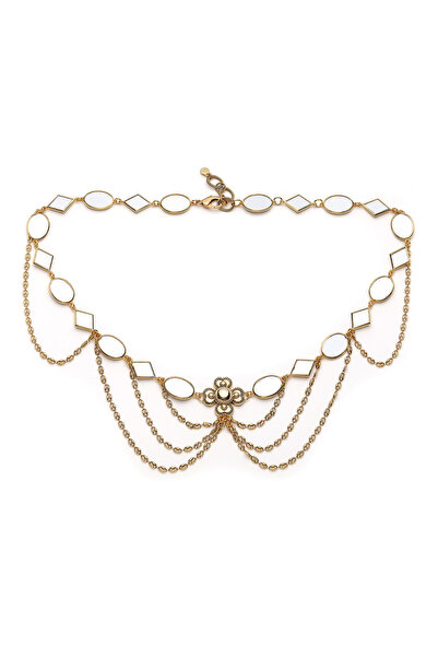 Mon Reve حزام سلسلة مطلي بالذهب من Inner You Yonca Charm