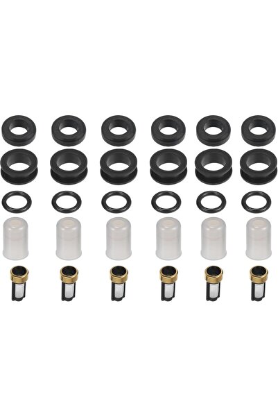 NO BRAND Fuel Injector O Rings Seals for Toyota 4Runner Pickup (Set of 6)